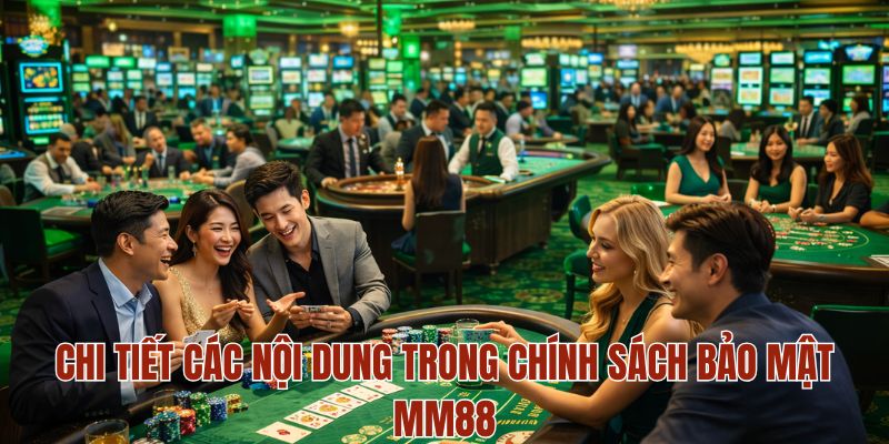 Chi tiết các nội dung trong chính sách bảo mật MM88
